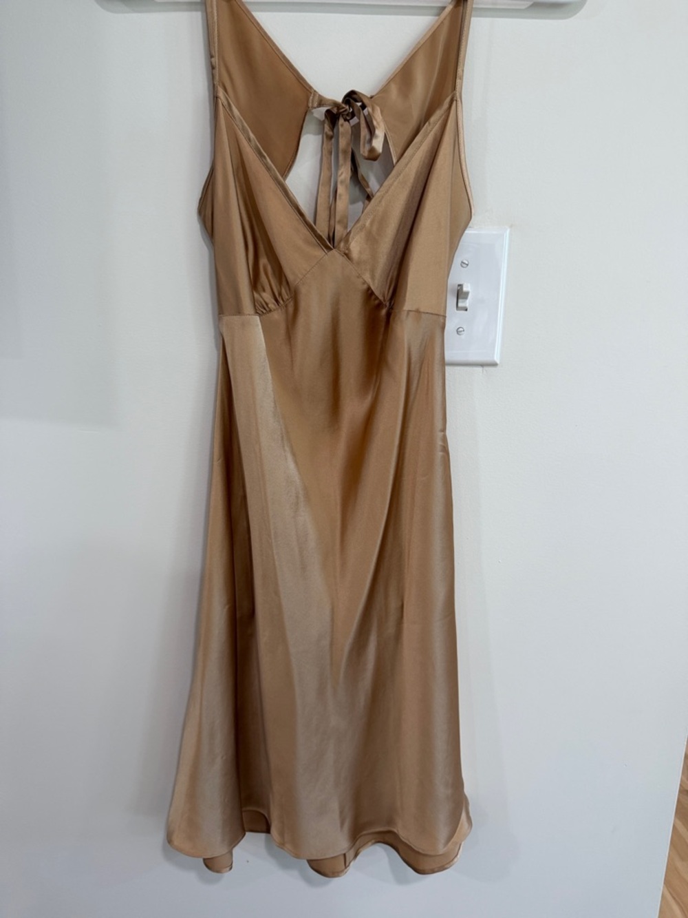 Victoria's Secret Vintage  100%Silk chemise  in Bronze circa 2000